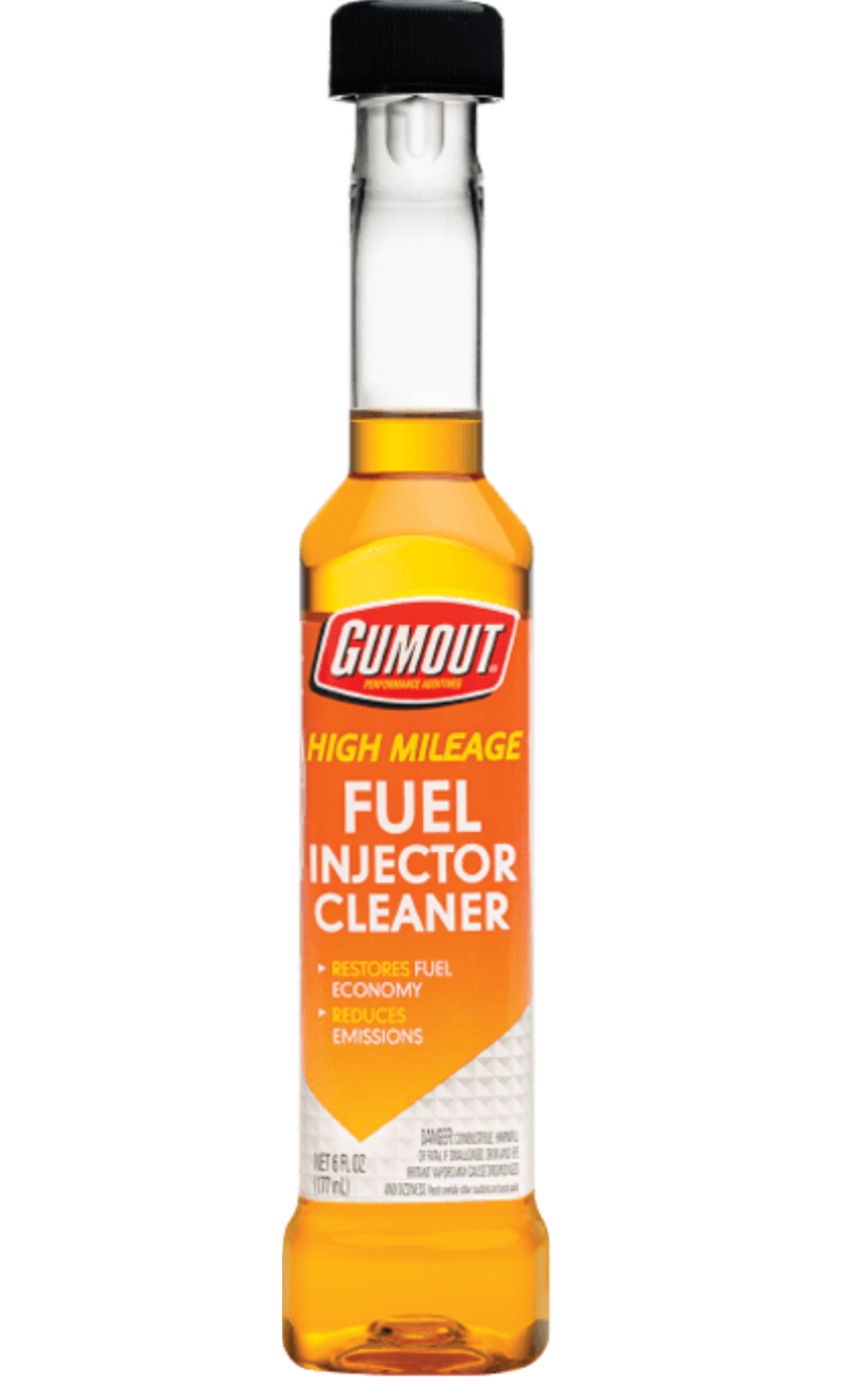 Gumout Fuel Injector Cleaner, High Mileage - 6 fl oz
